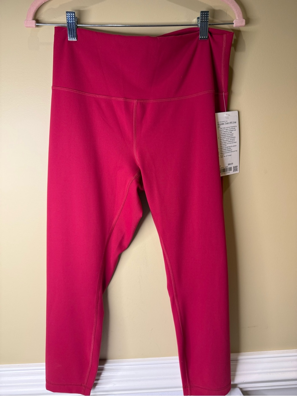 Lululemon 23” Wunder Train HR Crop